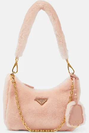 Prada Re-Edition 2005 shearling shoulder bag