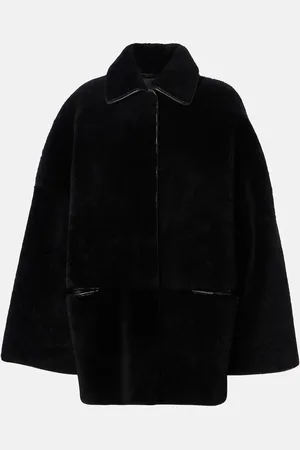 Totême Oversized shearling jacket