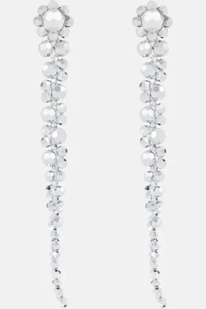 Simone Rocha Drip crystal-embellished drop earrings