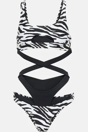 Reina Olga Theresa animal print swimsuit
