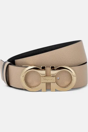 Salvatore Ferragamo Gancini reversible leather belt