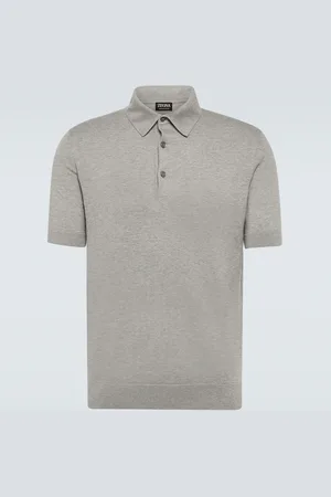 Ermenegildo Zegna Knitted cotton polo shirt