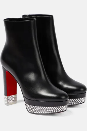 Christian Louboutin Cassandribooty leather ankle boots