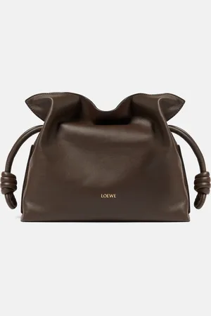 Loewe Flamenco leather clutch