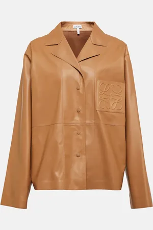 Loewe Anagram leather jacket