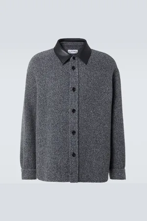 Loewe Wool and cashmere-blend overshirt
