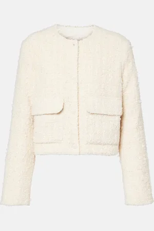 Moncler Dauphin tweed down jacket