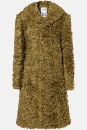 Burberry Faux fur coat