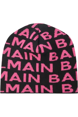 Balmain Logo virgin wool beanie