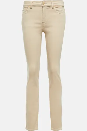7 for all Mankind Roxanne mid-rise slim jeans
