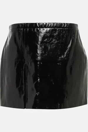 Stouls Franny patent leather miniskirt