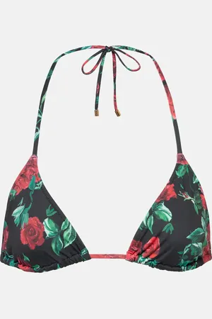 ALEXANDRA MIRO Alex floral bikini top