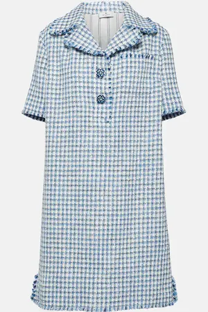 Etro Houndstooth minidress