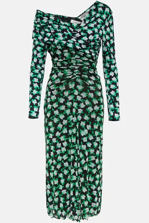 Diane von Furstenberg Fabian polka-dot midi dress