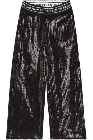 Balmain Sequined wide-leg pants