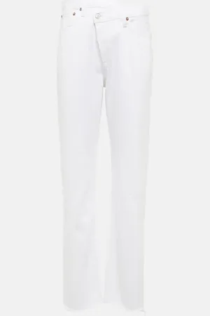 AGOLDE Criss Cross high-rise straight jeans