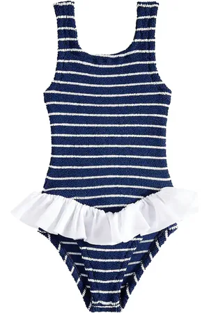 Hunza G Denise ruffled swimsuit