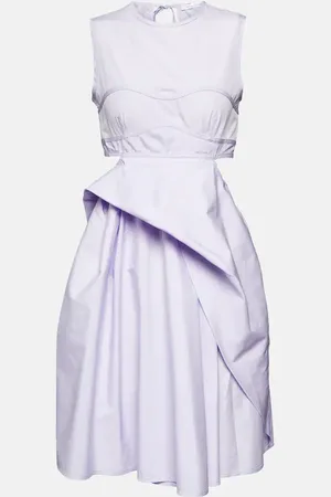 Cecilie Bahnsen Seero cutout cotton minidress