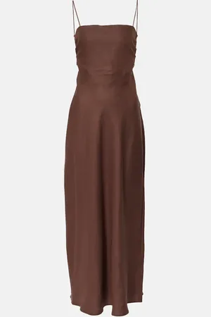 FAITHFULL THE BRAND Linen maxi dress