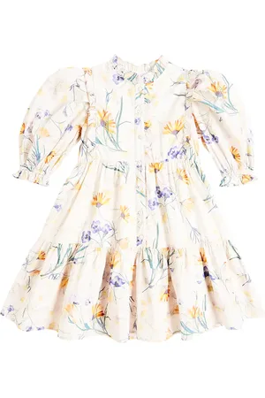 Petite Amalie Floral voile dress