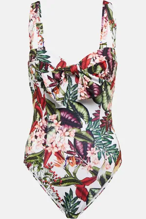 ALEXANDRA MIRO Clara printed swimsuit