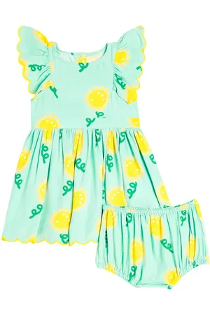 Stella McCartney Baby printed dress and bloomers set