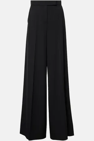 Max Mara Ninfa wool wide-leg pants