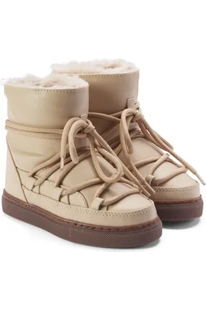 INUIKII Grape faux leather snow boots