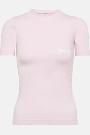 Balenciaga Printed cotton jersey T-shirt