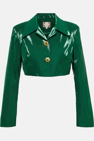 Miss Sohee Cropped silk jacket