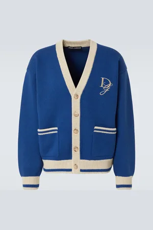 Dolce & Gabbana Embroidered virgin wool cardigan