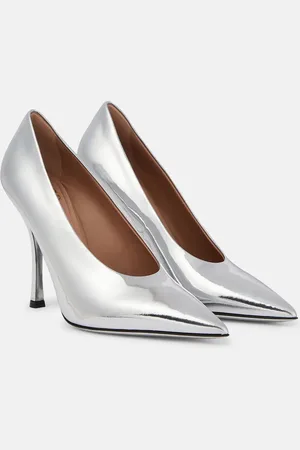 VALENTINO GARAVANI Nite-Out mirrored leather pumps