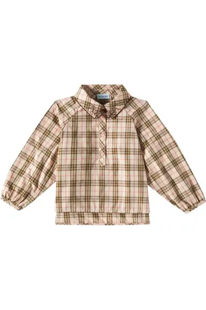 Burberry Burberry Check cotton blouse