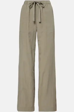 Vince High-rise wide-leg pants