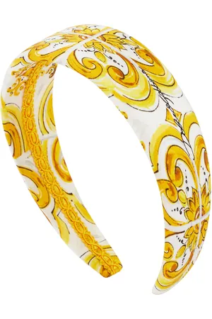 Dolce & Gabbana Printed silk headband