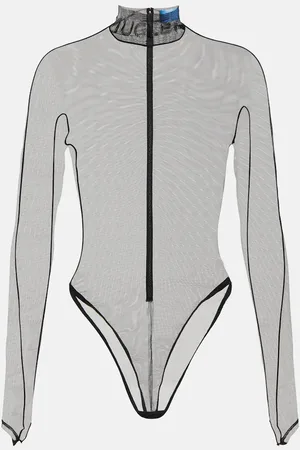 MUGLER Mesh bodysuit