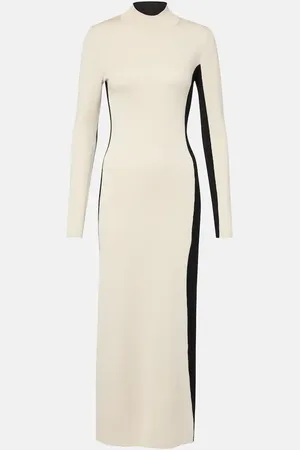 Joseph Knitted wool and silk maxi dress