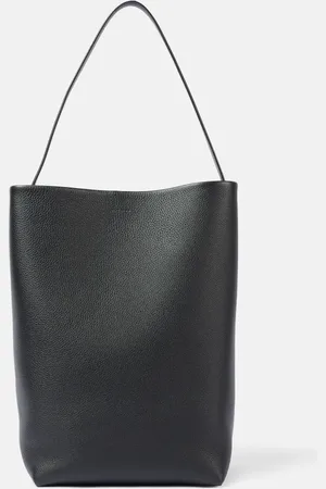 The Row Park Large N/S leather tote bag