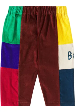 Bobo Choses Baby Bobo Chooses colorblocked corduroy pants