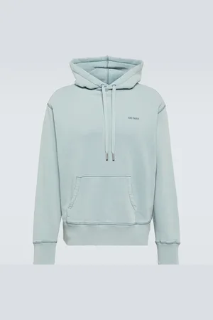 Ami Logo cotton jersey hoodie