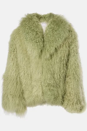 The Attico Faux fur jacket