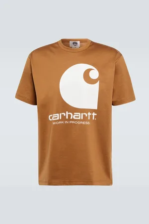 JUNYA WATANABE X Carhartt printed cotton jersey T-shirt