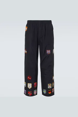 BODE Interrail embroidered wide-leg pants