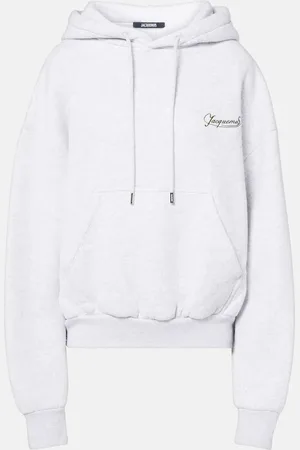 Jacquemus Corto logo cotton fleece hoodie