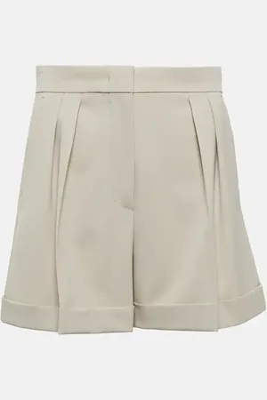 Max Mara Bormida wool gabardine shorts