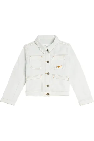 BONPOINT Cassidy embroidered denim jacket