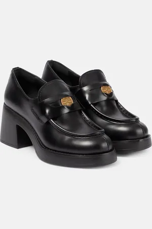 Miu Miu Leather penny loafers