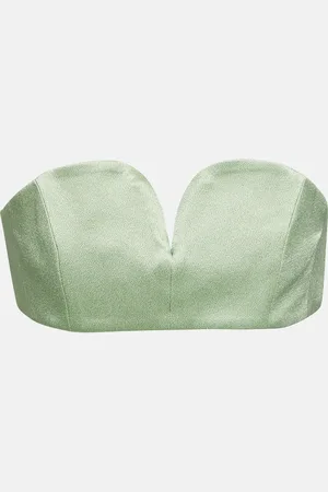 Blazé Milano Clyde satin bandeau bra