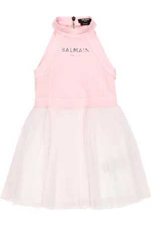 Balmain Halter neck tulle dress