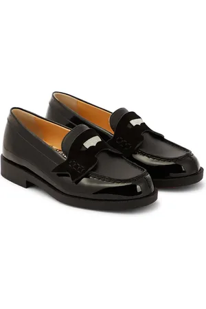 Christian Louboutin Mini Penny patent leather loafers